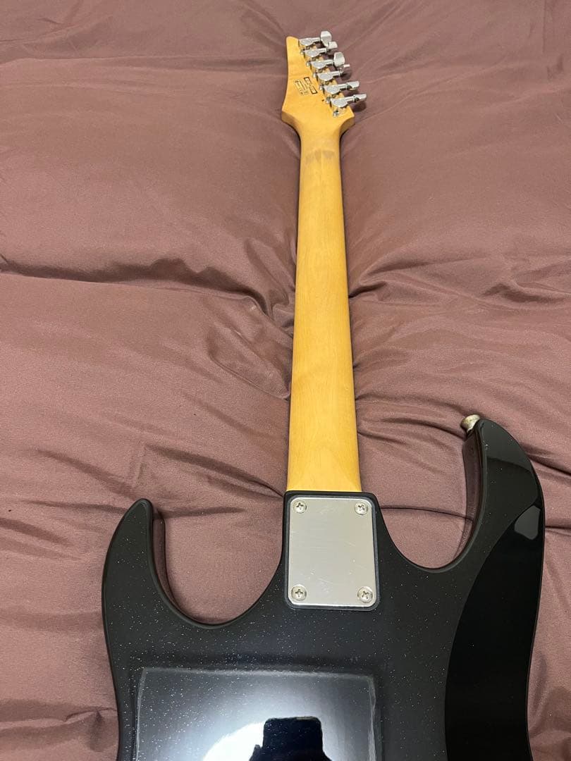 【調整済】IBanez RG エレキギター　黒ラメ