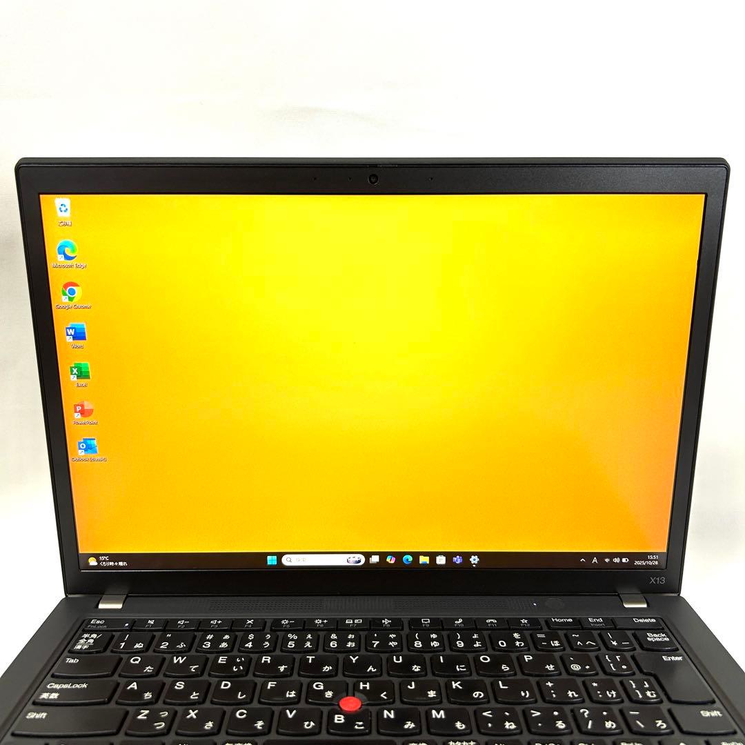 美品 Lenovo ThinkPad X13 Gen2 i5 Office 保証