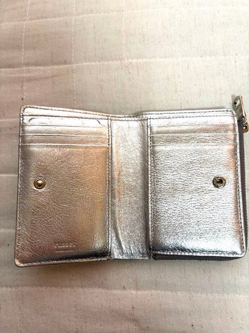 ラシット ミニモノグラムプレートハーフウォレット