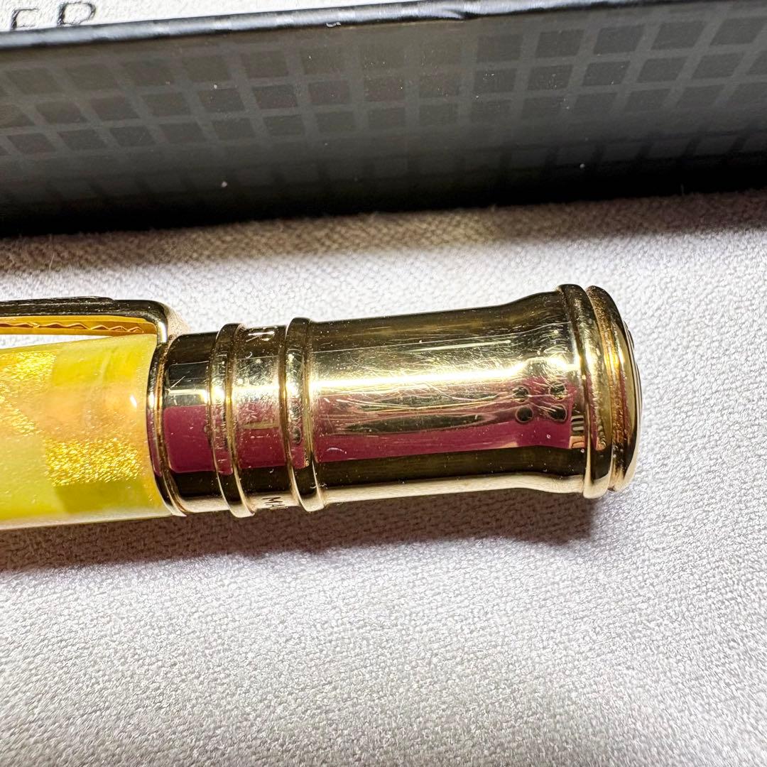 パーカー デュオフォールド ボールペン マーブル イニシャル入り