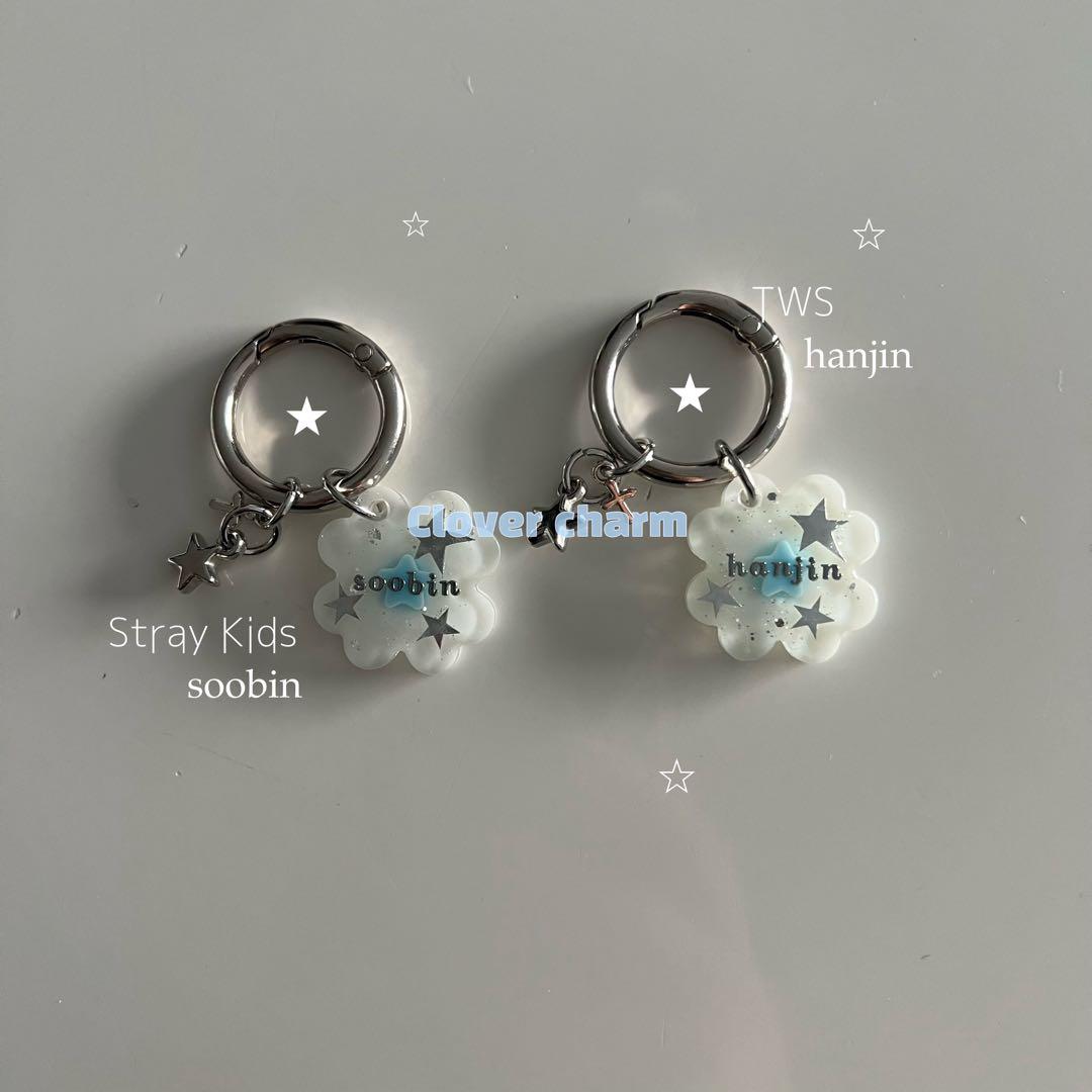 ハンドメイド　レジン　キーホルダー　名前入れ　nct dream チソン