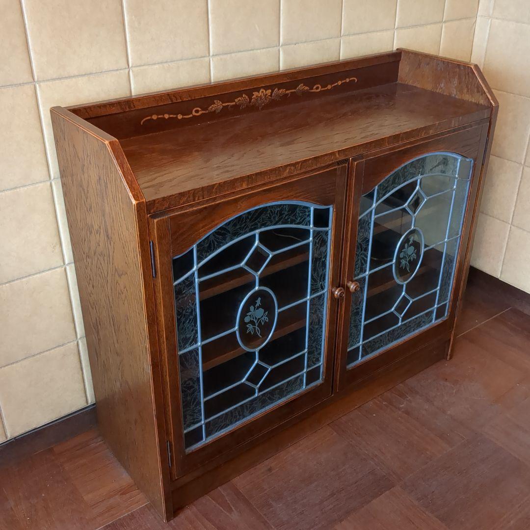 【最終値下げ】三越ブルージュ オーク キャビネットサイドボード カップボード