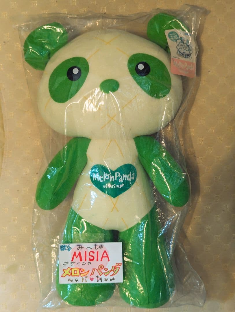 【Misia メロンパンダ】2002 SEGAコラボ 非売品 ぬいぐるみ 新品並