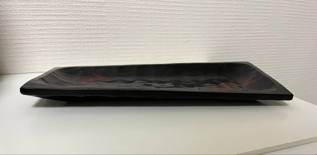 太田修嗣　長皿　トレイ　お皿　漆　漆器