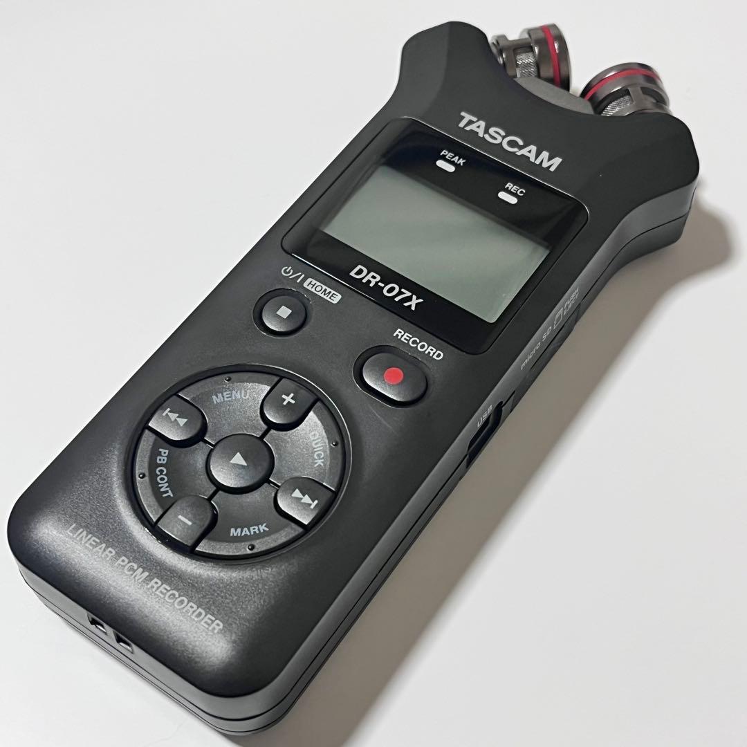 【セット】TASCAM DR-07X ＋ 純正アクセサリーキット
