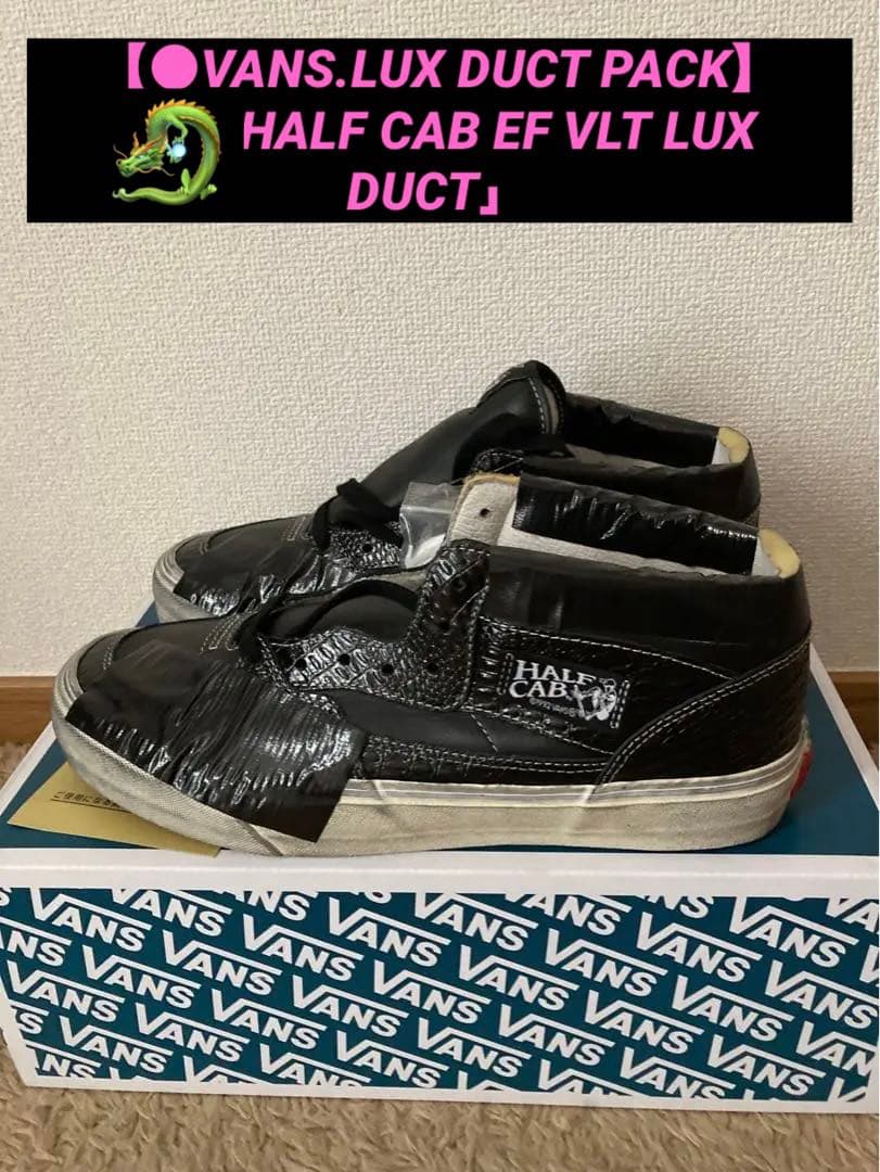 ✳️ VANS.EFVOLT LUX →ハーフキャブダクト⚠️ラスト限界価格‼️