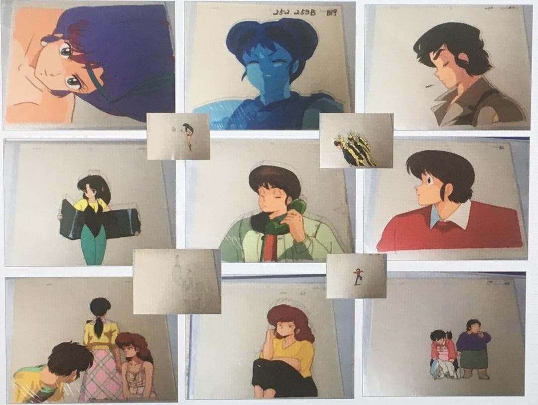 うる星やつらとめぞん一刻のアニメセル画多数（値下げしました！）