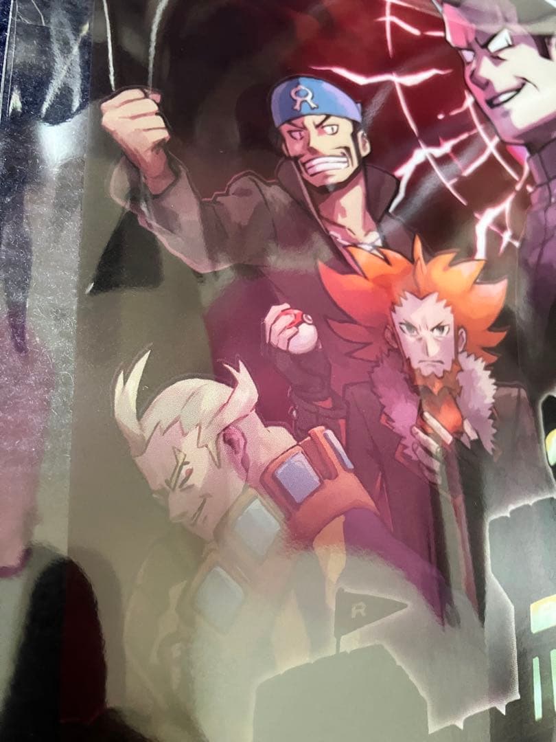 【非売品】ポケットモンスター ポケモン ロケット団 サカキ クリアポスター