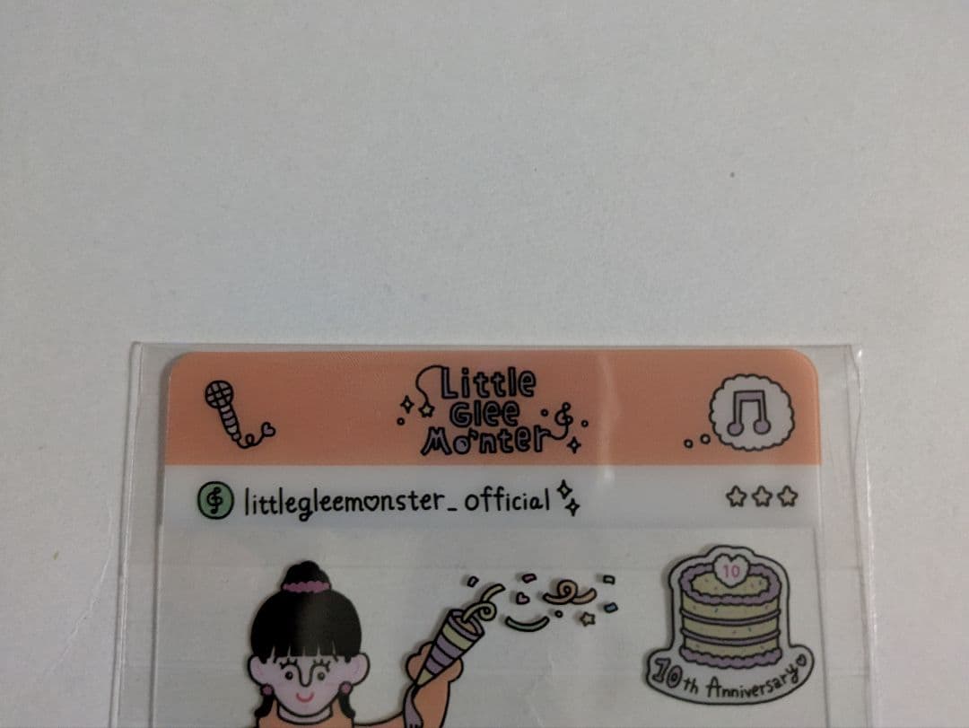 リトグリ 10周年アニバーサリー クリアカード