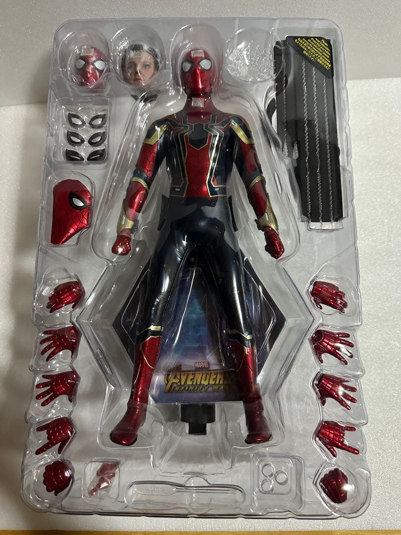 スパイダーマン　アイアンスパイダー　ホットトイズ　フィギュア　アメコミ