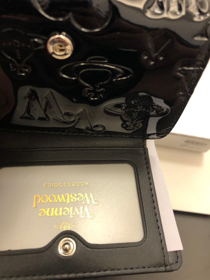 Vivienne Westwood 三つ折り財布 ブラック