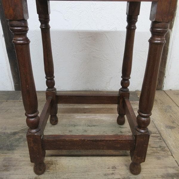 イギリス アンティーク 家具 ホールテーブル サイドテーブル 英国 6588d