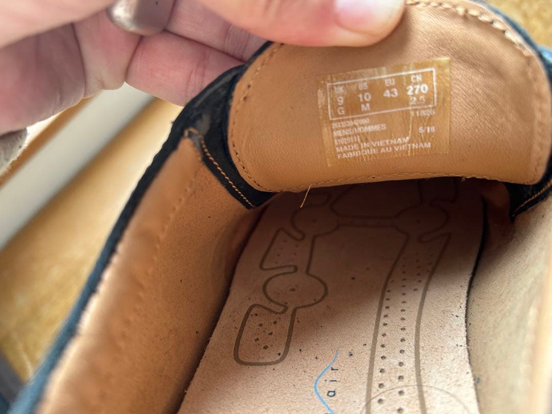 ★美★クラークスACTIVEAIROaklandLace黒US10（28.0㎝）