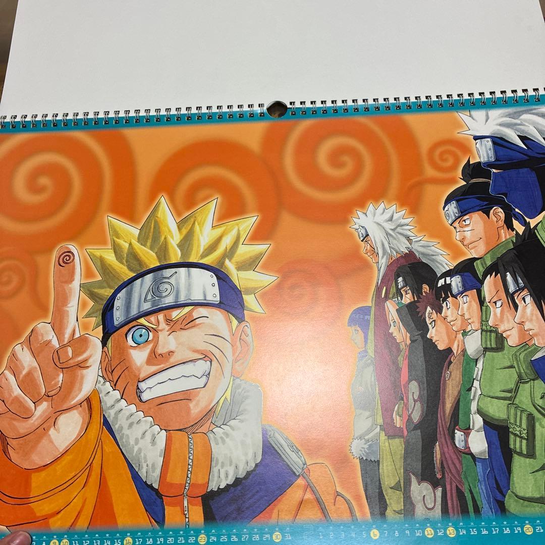 2005年 ナルト カレンダー　NARUTO レア　20年以上前