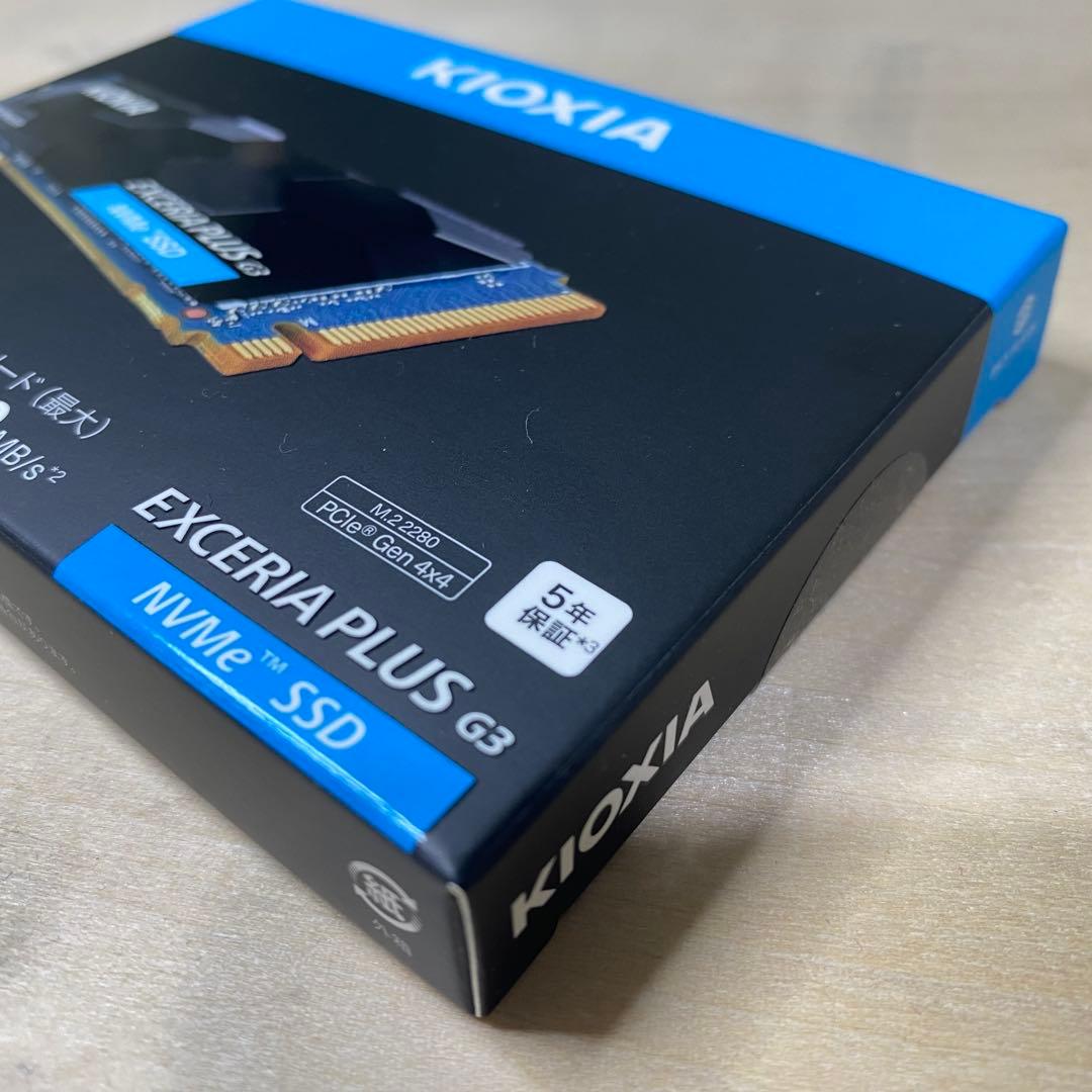 内蔵型SSD KIOXIA EXCERIA PLUS G3 1TB NVMe SSD