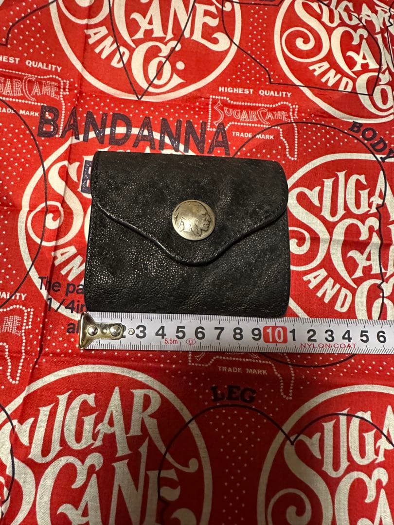 ファニー　funny エレファント革　コンパクト財布