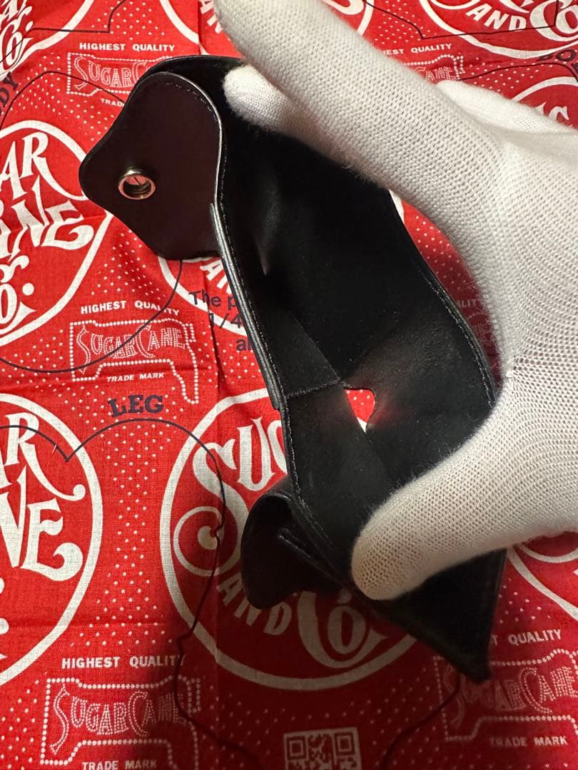 ファニー　funny エレファント革　コンパクト財布