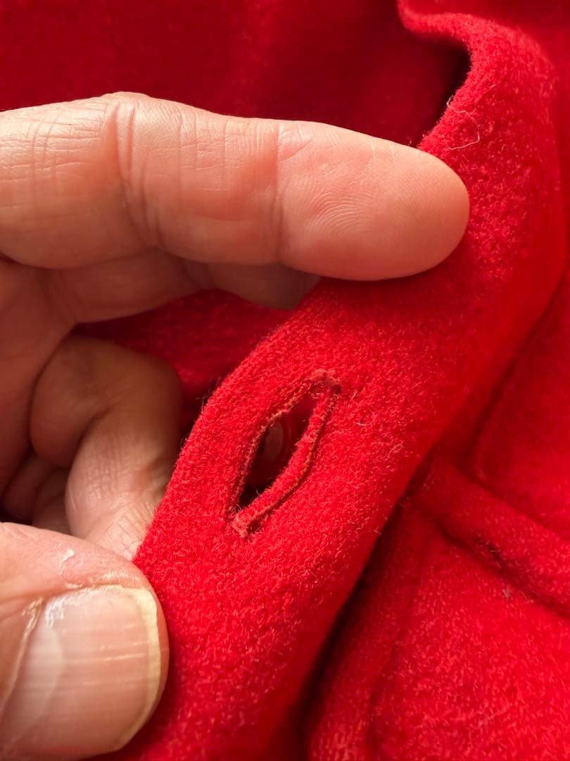 1950年代　ハンティングジャケット　Masland ウールジャケット 赤