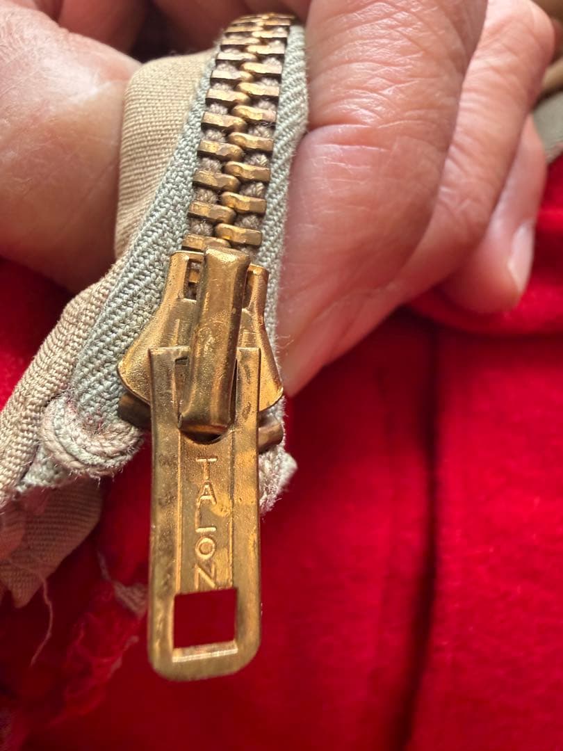 1950年代　ハンティングジャケット　Masland ウールジャケット 赤