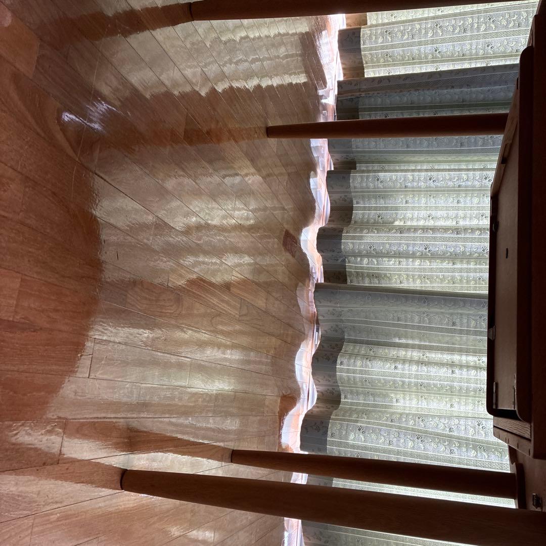 ダイニングテーブル　旭川家具　カンディハウス　伸縮