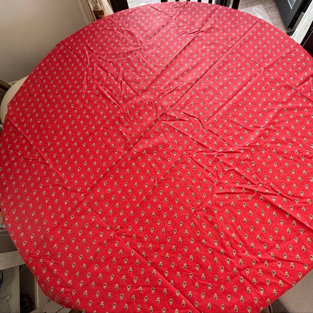 SALE‼️大理石調ダイニングテーブル(テーブルクロス付き)希少品❗️