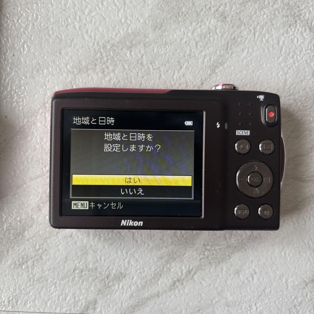 ニコン NIKON COOLPIX S3300 ストロベリーピンク　動作確認済