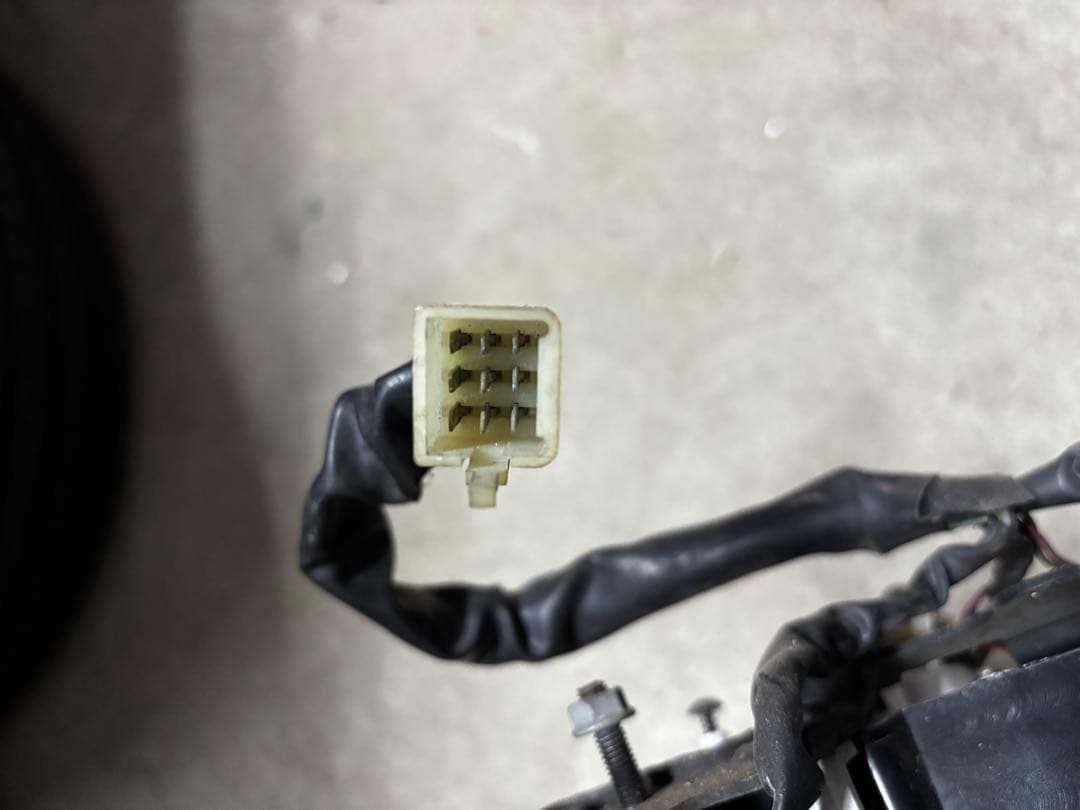 ゼファー400 親子メーター