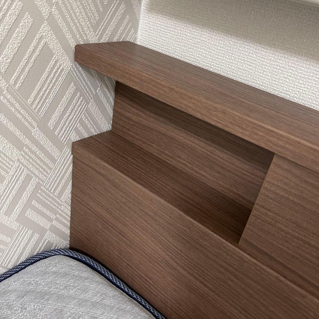 ニトリ　大量収納　ベッドフレーム　シングル　ジオチェスト