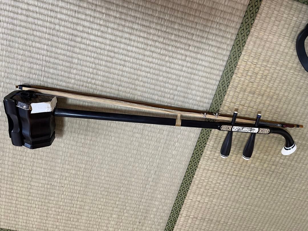 陸林生　二胡　黒壇　三星