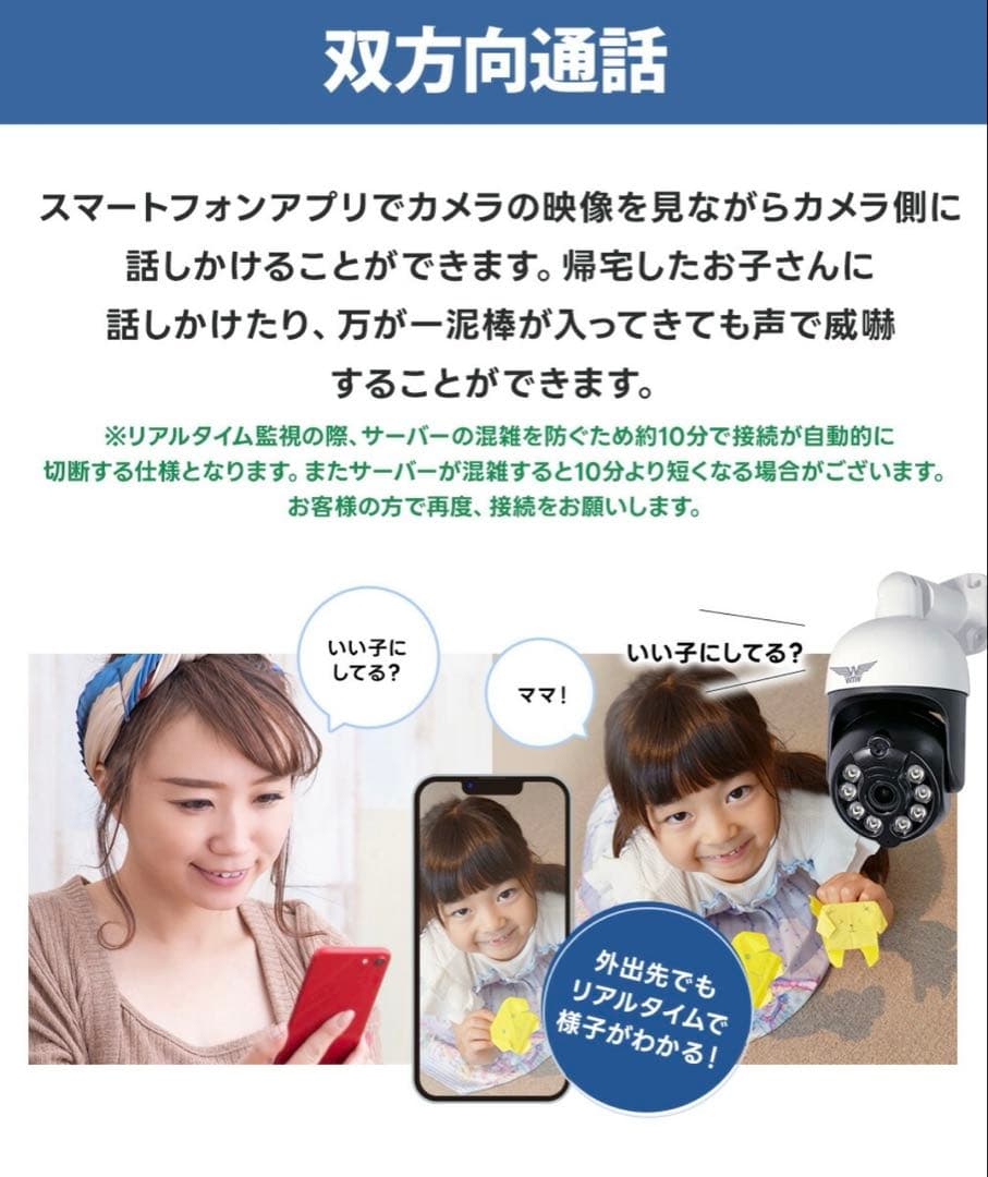 WTW みてるちゃん5Plus 防犯カメラ