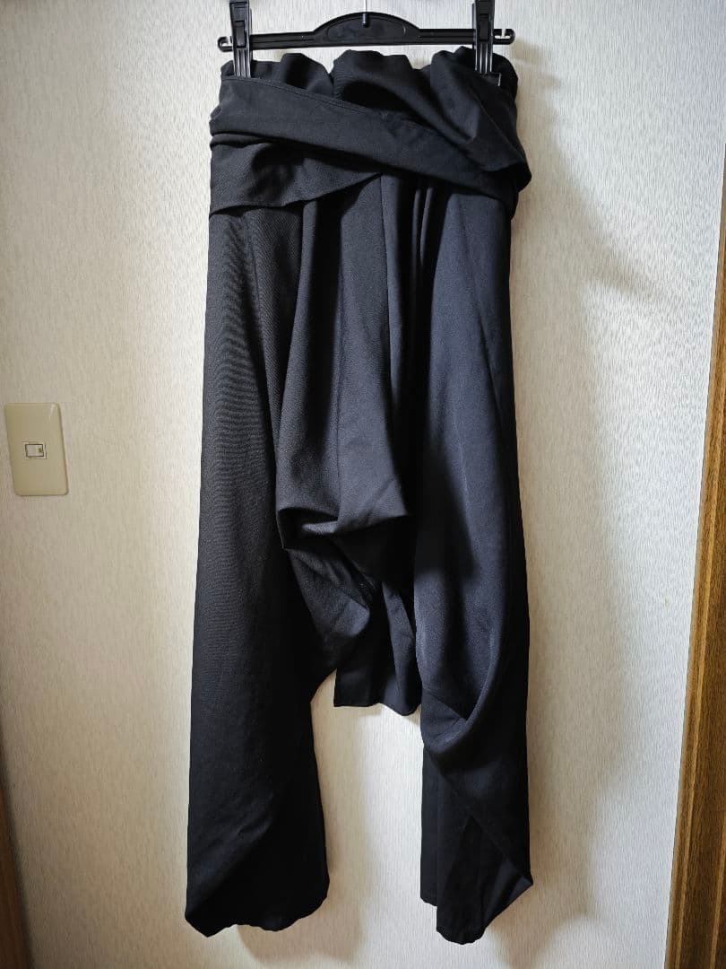 Yohji Yamamoto 23AW 腰巻きドレープパンツ サイズ3