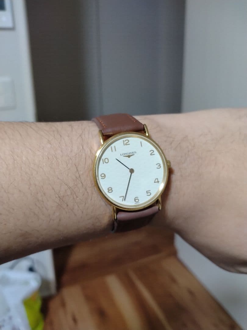 LONGINES メンズクォーツ腕時計 型番：L4.637.2