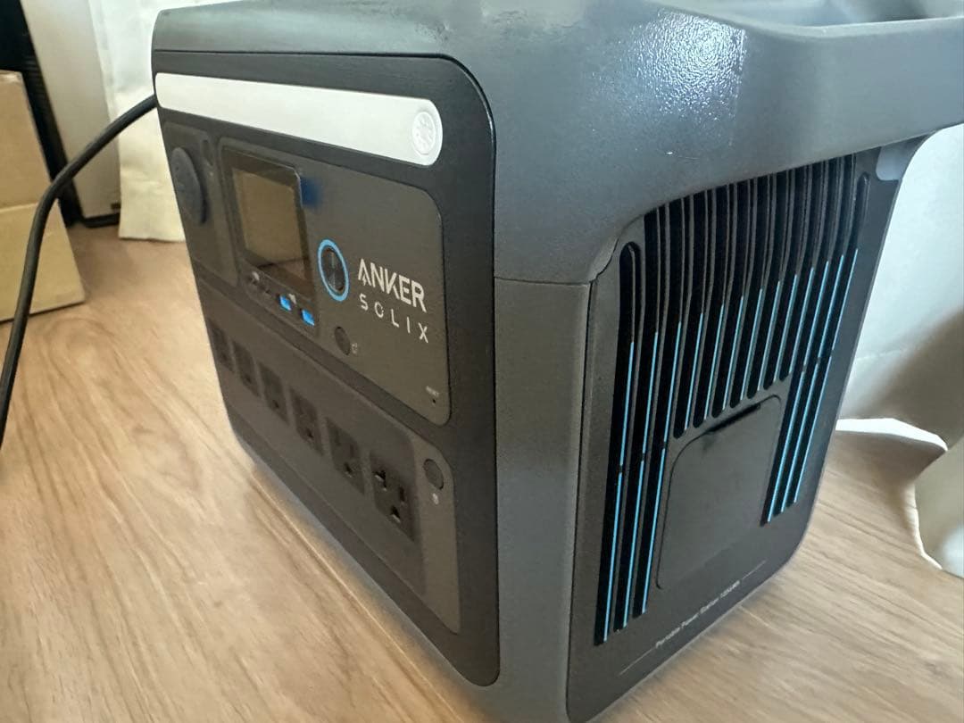 ANKER SOLIX ポータブル電源【地震対策】【防災グッズ】参考価格12万円