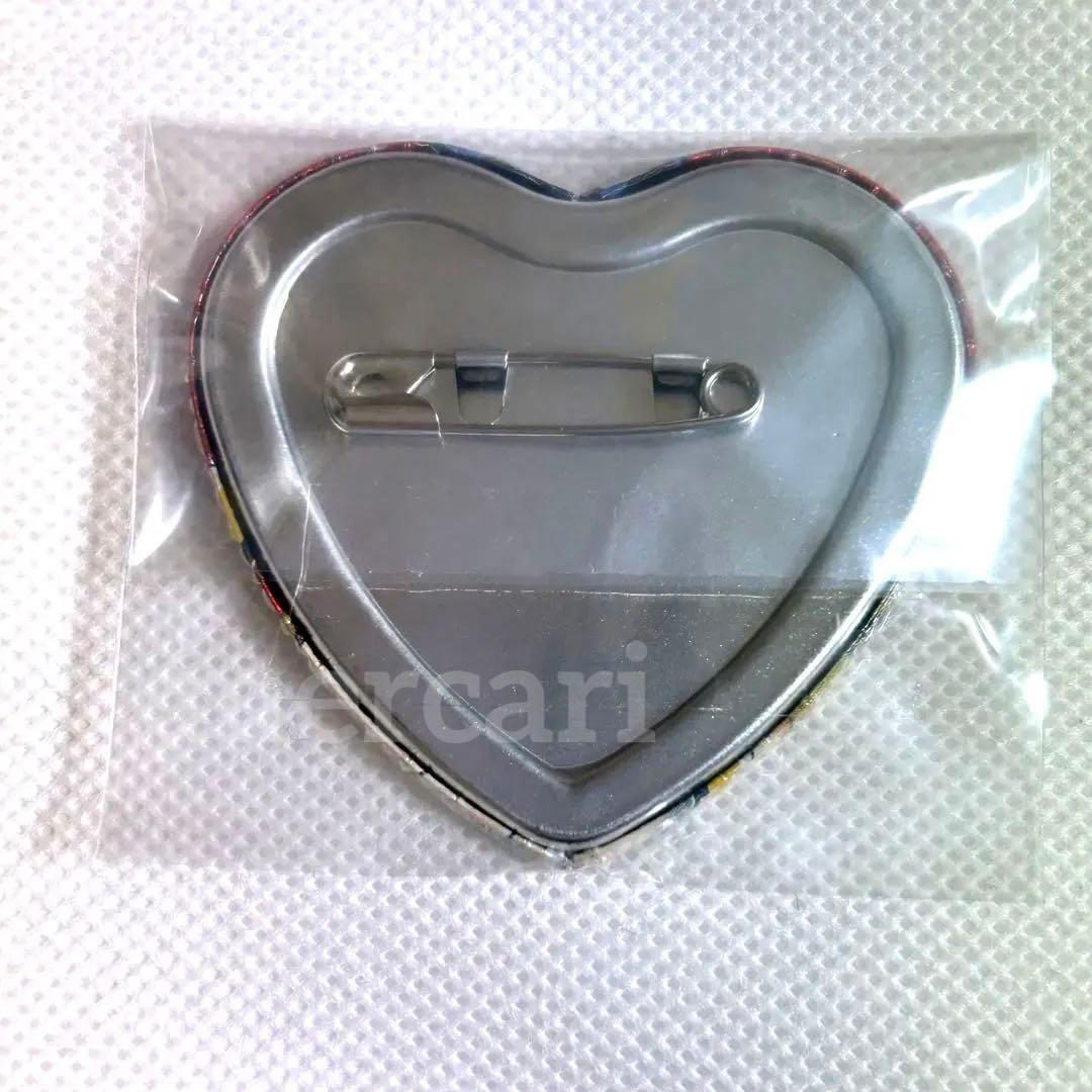 テニプリ ジャンプショップ限定 バレンタイン ハート缶バッジ ⭐︎ 幸村精市