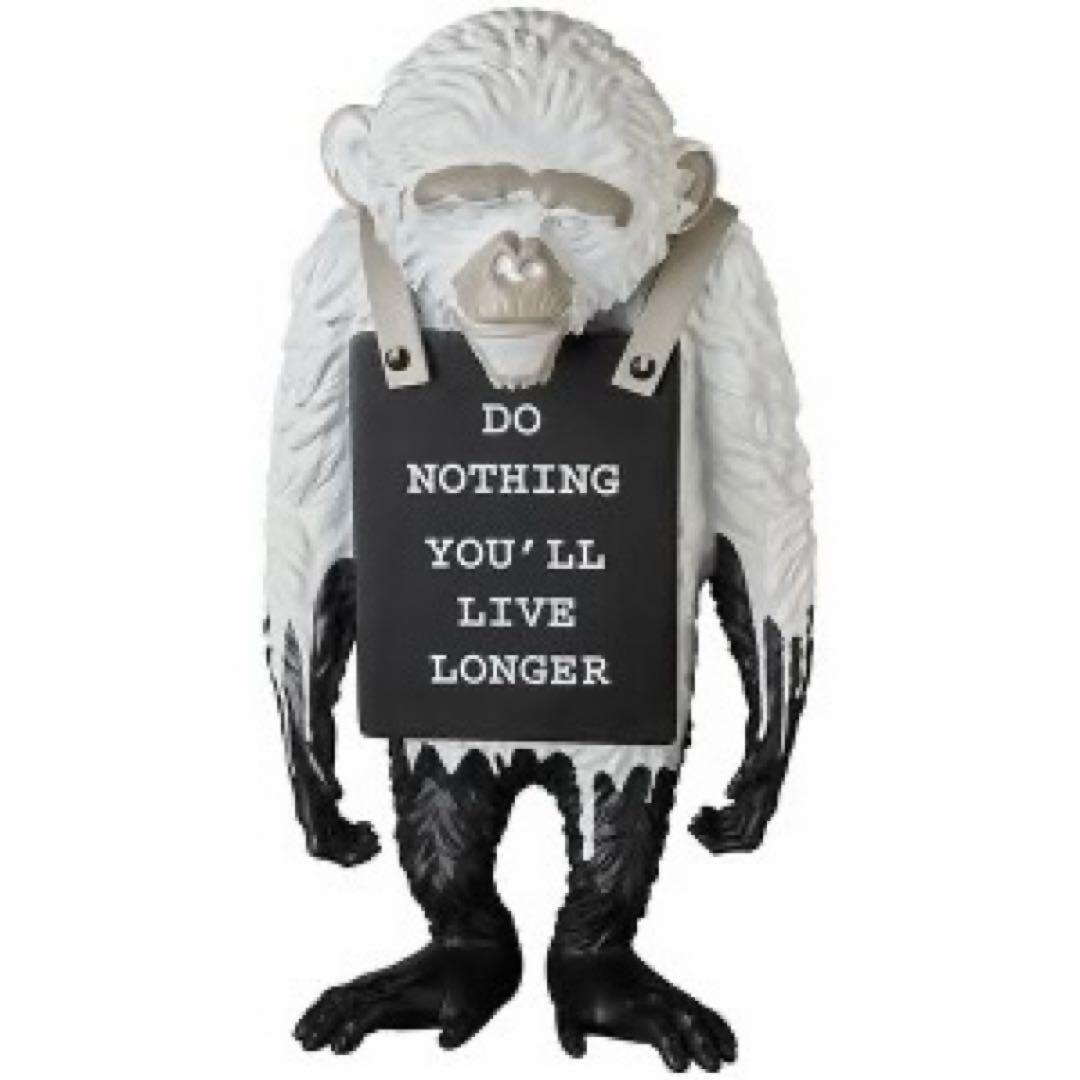 MONKEY SIGN DRIP REVERSE Ver 白黒 BANKSY