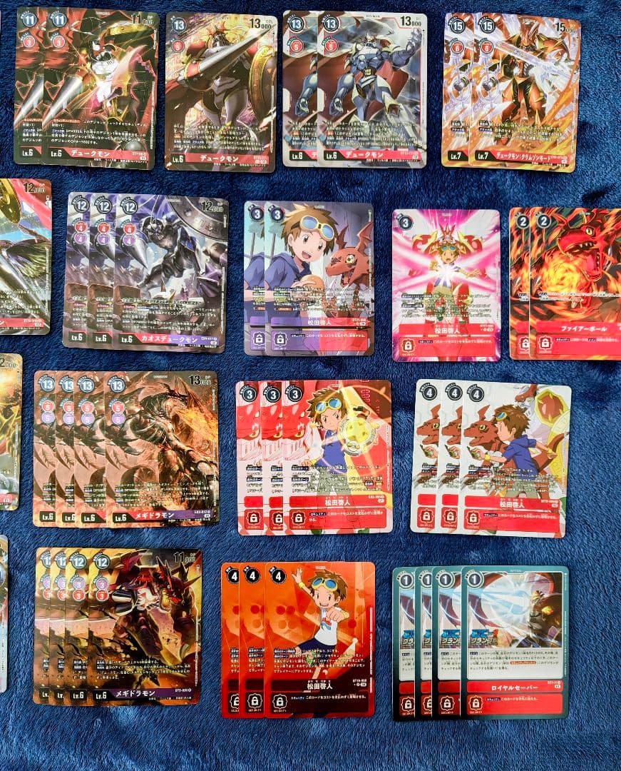 ギルモン・デュークモン　フルパラデッキ　67枚セット