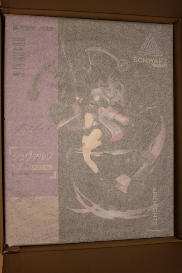 未開封【限定特典】アークナイツ シュヴァルツ 昇進2Ver. 1/7 アルター