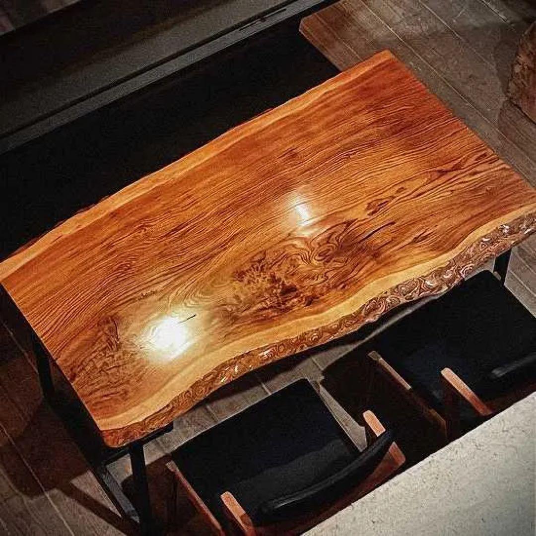 屋久杉　一枚板　テーブル