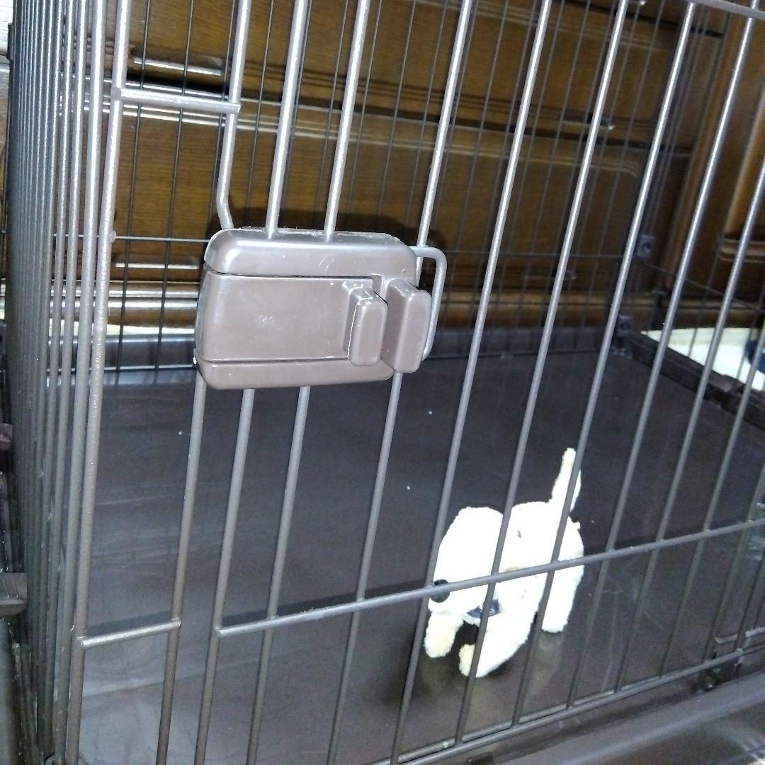 LIFELEX キャスター付きケージ 中型犬用 ほぼ未使用品