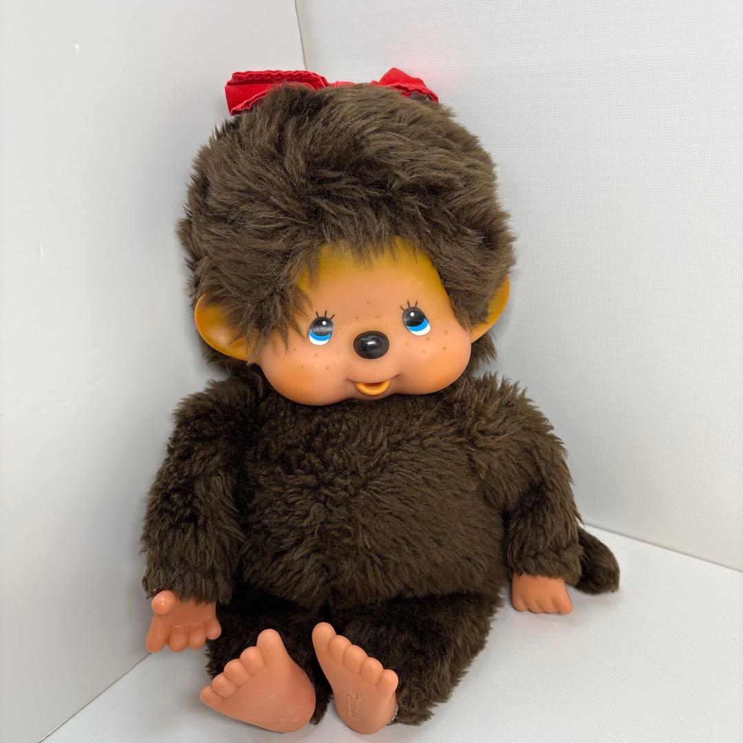 ビンテージ ジュニア タイプ モンチッチ 女の子 monchhichi 1580
