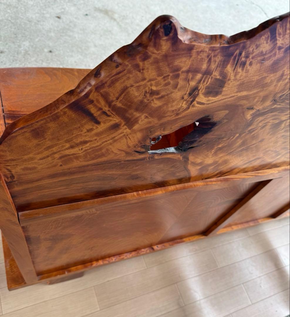 貴重　屋久杉 飾り棚 茶棚 サイドボード リビングボード 茶箪笥