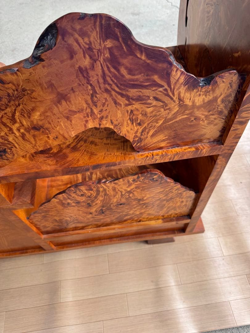 貴重　屋久杉 飾り棚 茶棚 サイドボード リビングボード 茶箪笥