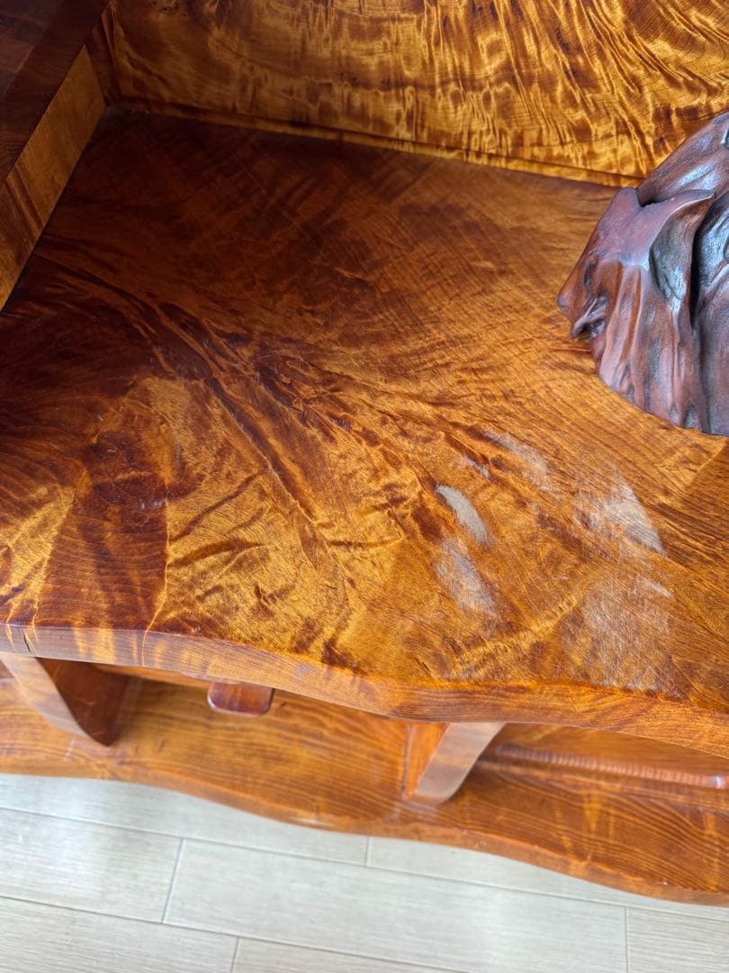 貴重　屋久杉 飾り棚 茶棚 サイドボード リビングボード 茶箪笥