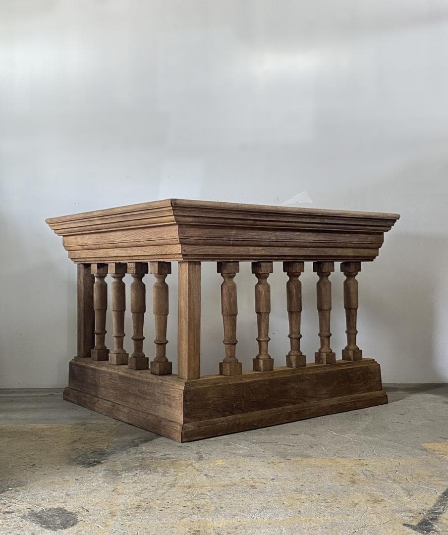 フランス アンティーク Baulstrade テーブル チェア カウンター