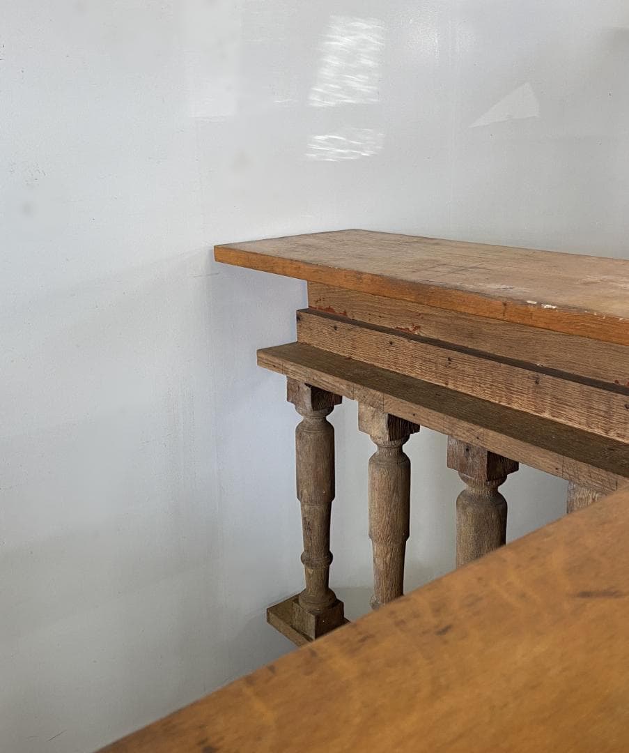 フランス アンティーク Baulstrade テーブル チェア カウンター