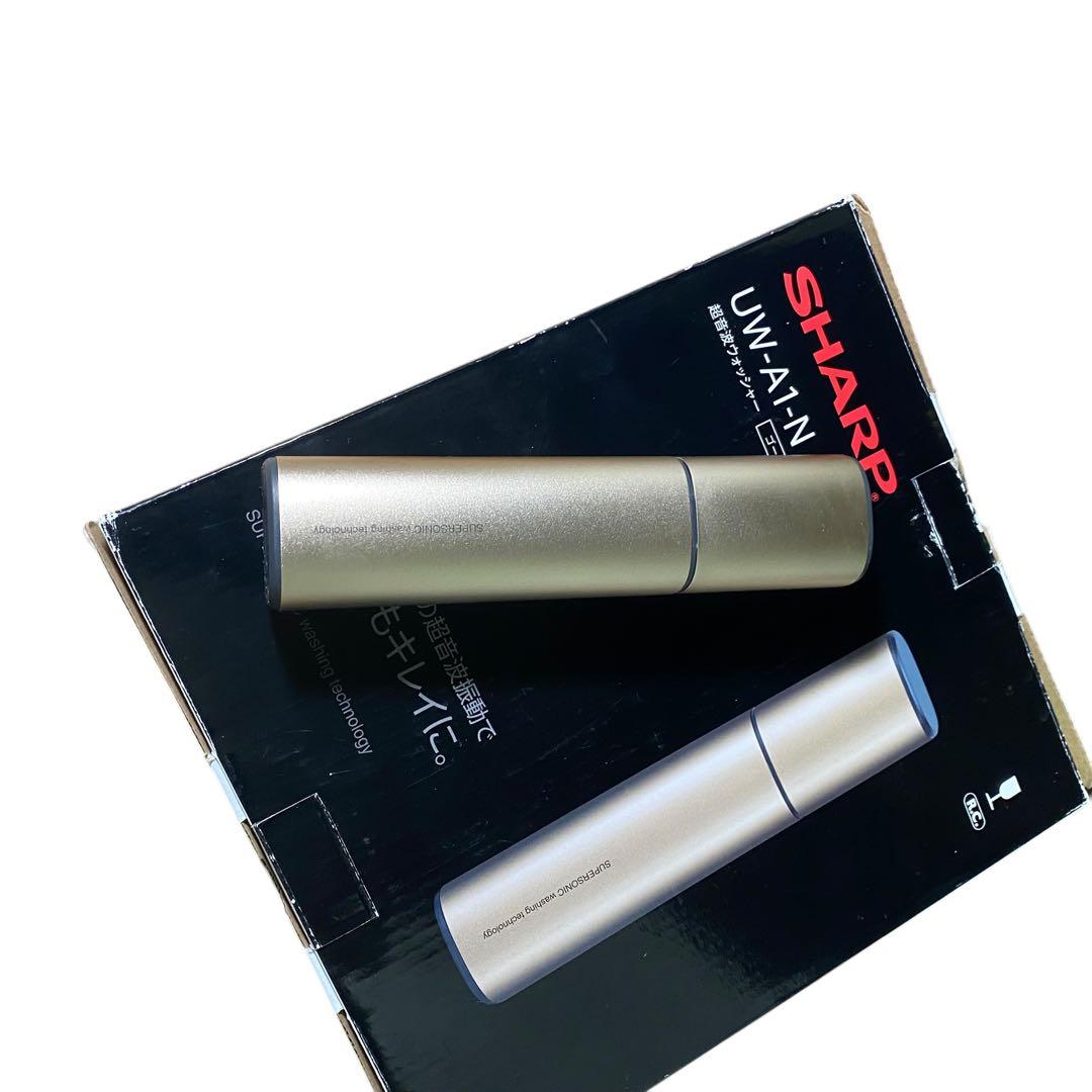 ほぼ未使用✨SHARP UW-A1-N 超音波洗浄器 ゴールド