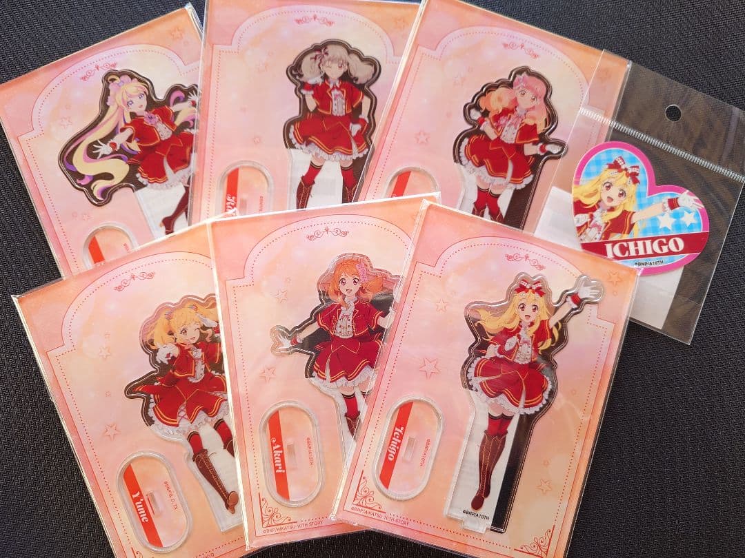 アイカツ ドリコラ アクリルフィギュアスタンド　6種 未開封