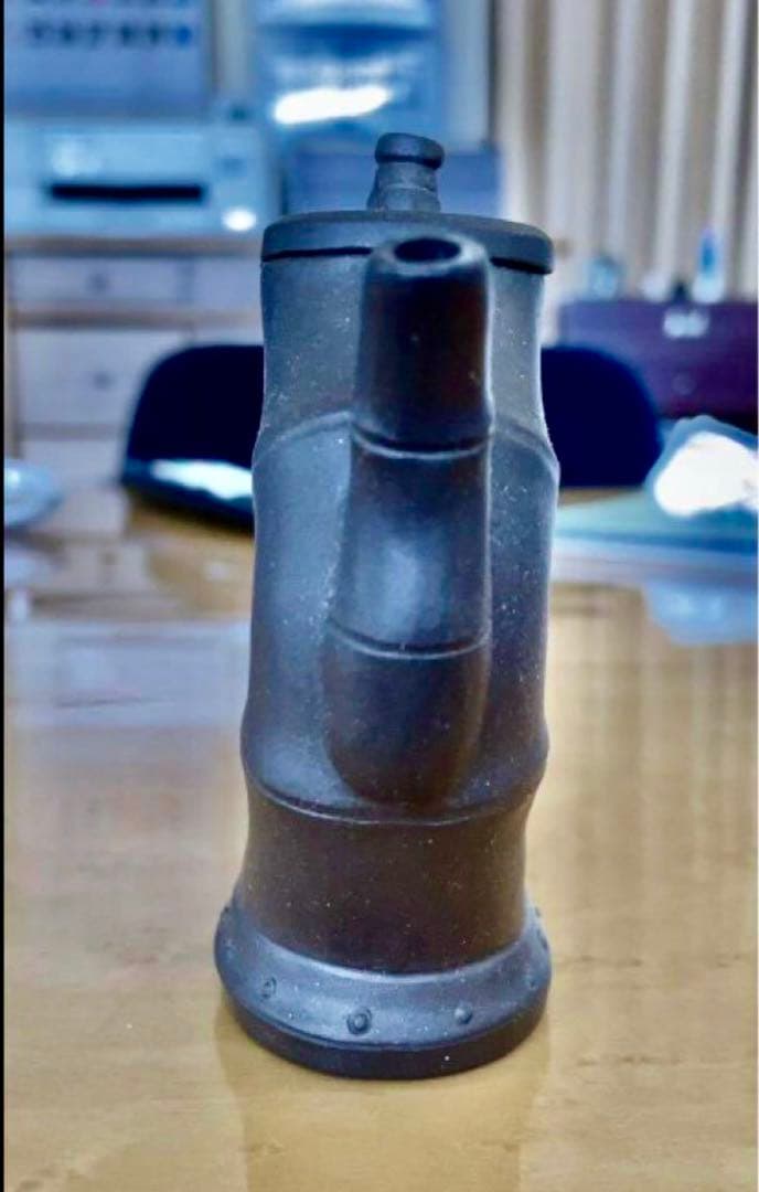 中国茶器 宜興茶壷 宜興紫砂茶壷 輪竹壷 陶印在 急須 中国古玩