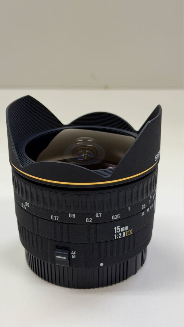 SIGMA 15mm F2.8 EX 単焦点魚眼レンズCanon EFマウント