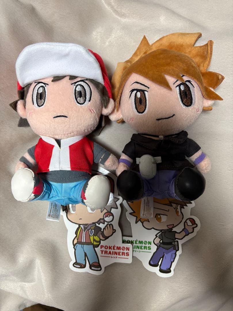 ポケモントレーナーズ グリーン レッド マスコット　ぬいぐるみ